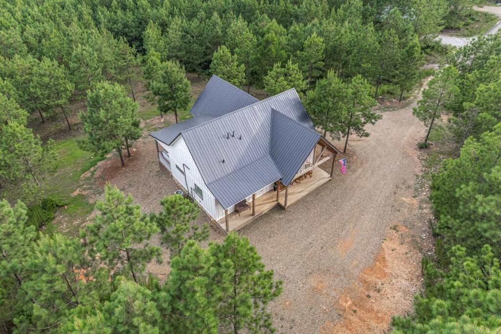 Double Arrow Cabin Broken Bow Extérieur photo