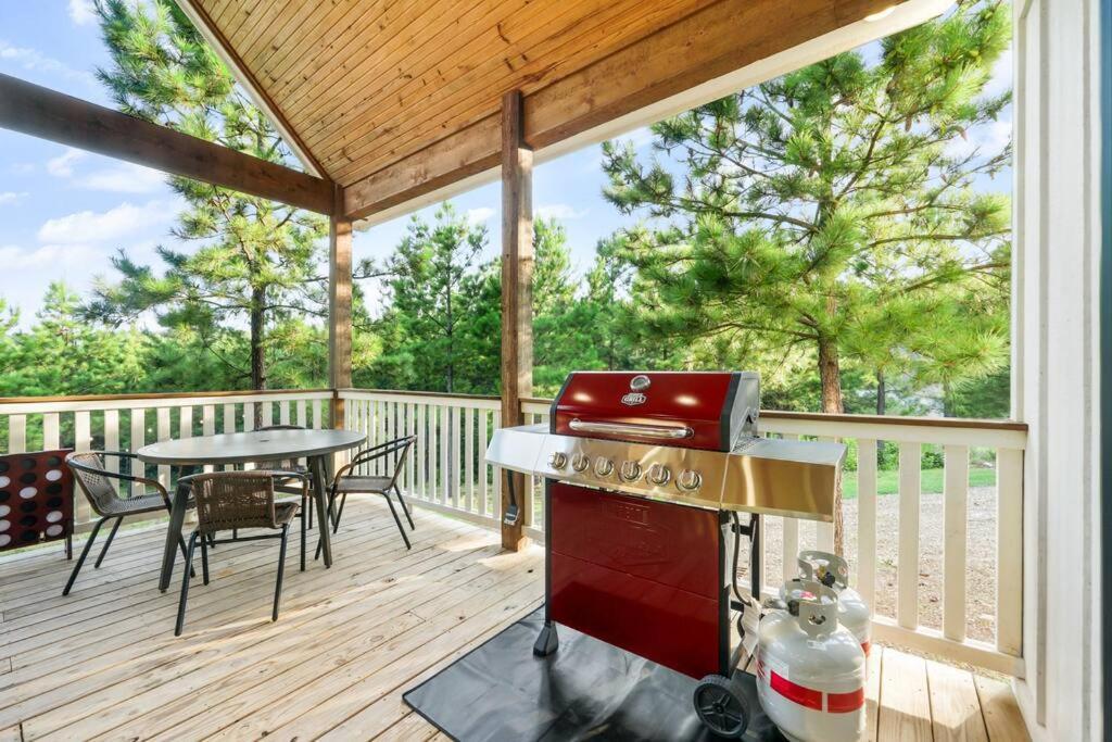 Double Arrow Cabin Broken Bow Extérieur photo