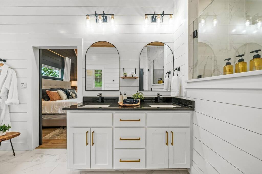 Double Arrow Cabin Broken Bow Extérieur photo